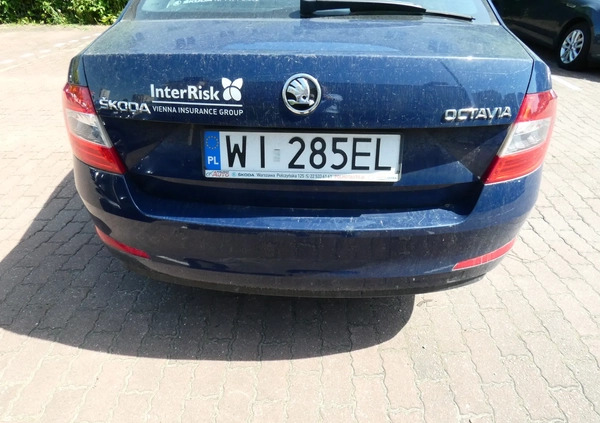 Skoda Octavia cena 34561 przebieg: 119446, rok produkcji 2015 z Warszawa małe 37